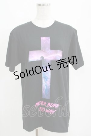 画像: MILKBOY / CROSS Tシャツ M ブラック H-25-04-12-068-MB-TO-KB-ZH