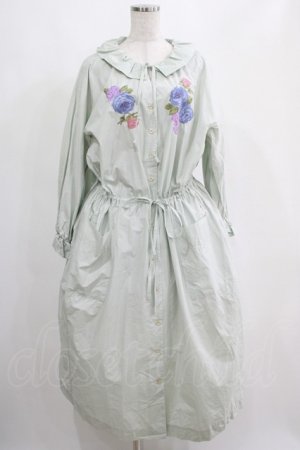 画像: Jane Marple Dans Le Salon / Jardin Des Fleurs Embroideryドレス  ミント H-25-04-12-015-JM-OP-KB-ZH