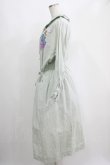 画像2: Jane Marple Dans Le Salon / Jardin Des Fleurs Embroideryドレス  ミント H-25-04-12-015-JM-OP-KB-ZH (2)