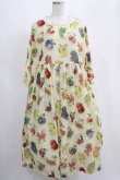 画像1: Jane Marple / Fruits dictionaryのドレス  アイボリー H-25-04-12-018-JM-OP-KB-ZH (1)