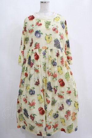 画像: Jane Marple / Fruits dictionaryのドレス  アイボリー H-25-04-12-018-JM-OP-KB-ZH