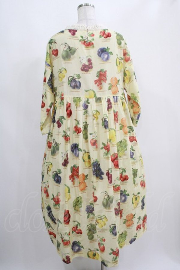 画像3: Jane Marple / Fruits dictionaryのドレス  アイボリー H-25-04-12-018-JM-OP-KB-ZH (3)