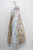 画像2: Jane Marple Dans Le Salon / La fete foraine apron dress  サックス H-25-04-12-022-JM-OP-KB-ZH (2)