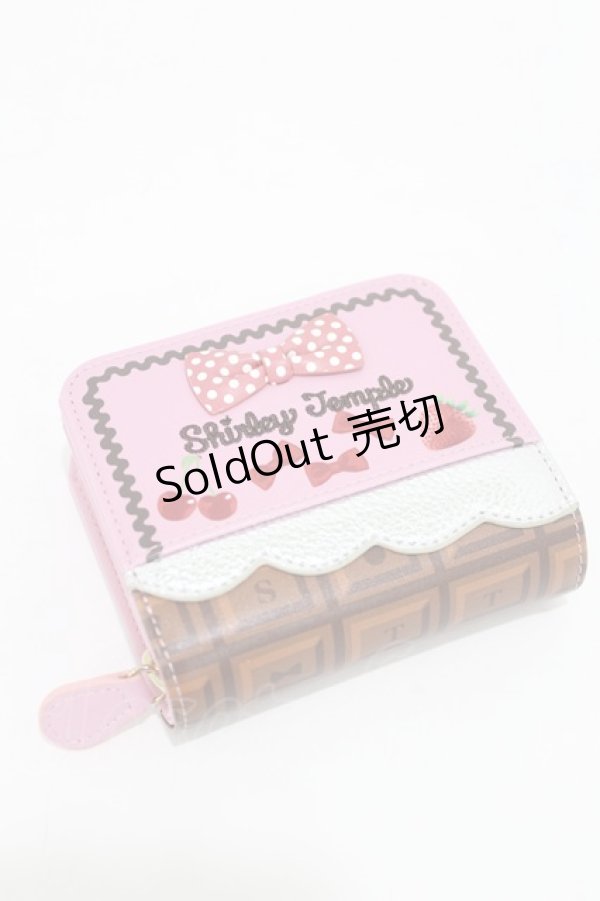 画像1: Shirley Temple / 折財布  ピンク H-25-04-13-001-ET-ZA-KB-ZH (1)