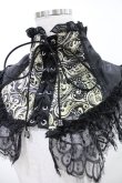 画像3: Qutie Frash / 2023-蘿月-ネックコルセット  黒×金 H-25-04-13-003-QU-ZA-KB-ZH (3)