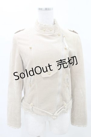 画像: MILK / コーデュロイライダース  ベージュ H-25-04-13-035-ML-JA-KB-ZH