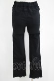 画像3: axes femme / 裾レースストレッチパンツ L ブラック H-25-04-13-1031-AX-PA-NS-ZH (3)