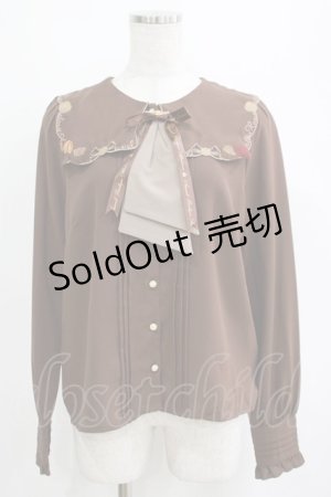 画像: Amavel / BonBonChocolatブラウス Free ブラウン H-25-04-13-1039-CA-BL-NS-ZH