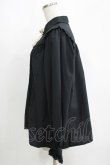 画像2: axes femme Red label / Redlabel刺繍ブラウス XL ブラック H-25-04-13-1051-PU-BL-NS-ZH (2)