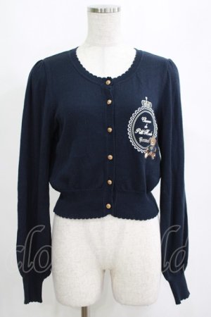 画像: Amavel / Nounours Chocolatoryカーディガン Free ネイビー H-25-04-13-1059-CA-TO-NS-ZH