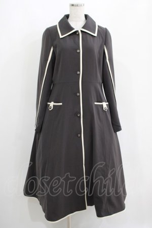 画像: an another angelus / バイカラーケープスリーブコート Free CHA×WH H-25-04-13-1007-CA-CO-NS-ZH