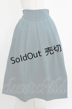 画像: axes femme / クラシカルスカート L グリーン H-25-04-13-1016-AX-SK-NS-ZH