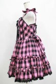 画像2: Angelic Pretty / Cotton Candyビスチェ風ジャンパースカート Free ピンク H-25-04-13-1002-AP-OP-NS-ZH (2)