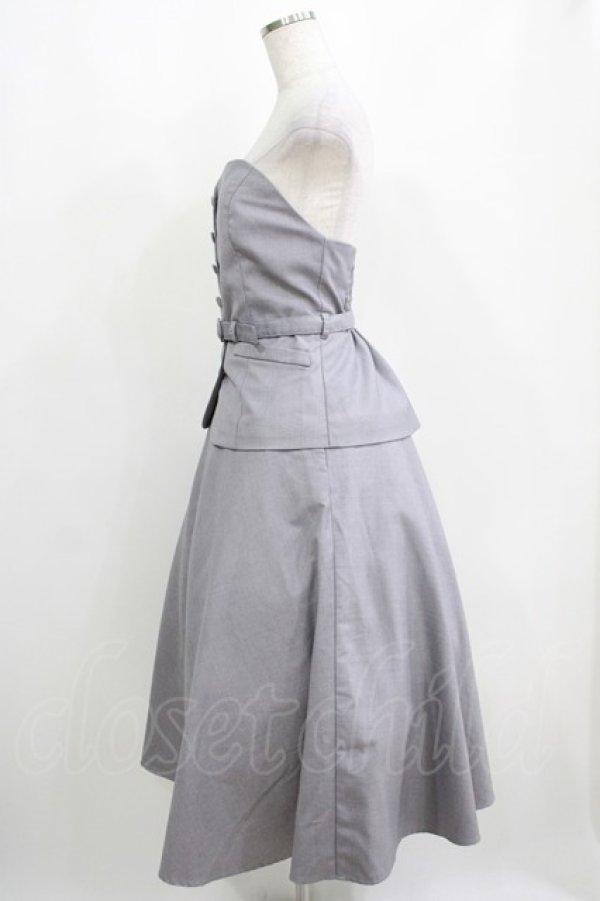 画像2: an another angelus / ビスチェセットアップ Free L/GRAY H-25-04-13-1019-CA-OP-NS-ZH (2)