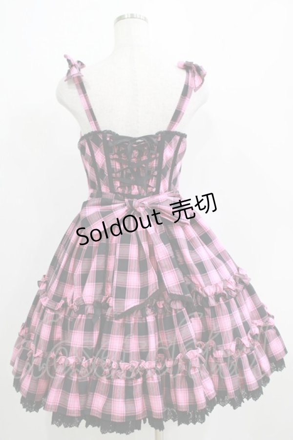 画像3: Angelic Pretty / Cotton Candyビスチェ風ジャンパースカート Free ピンク H-25-04-13-1002-AP-OP-NS-ZH (3)
