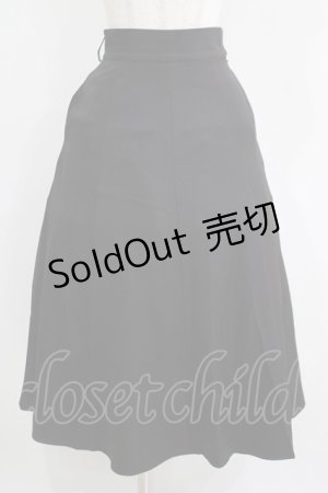 画像: an another angelus / バックラッフルナロースカート Free BLACK H-25-04-13-1021-CA-SK-NS-ZH