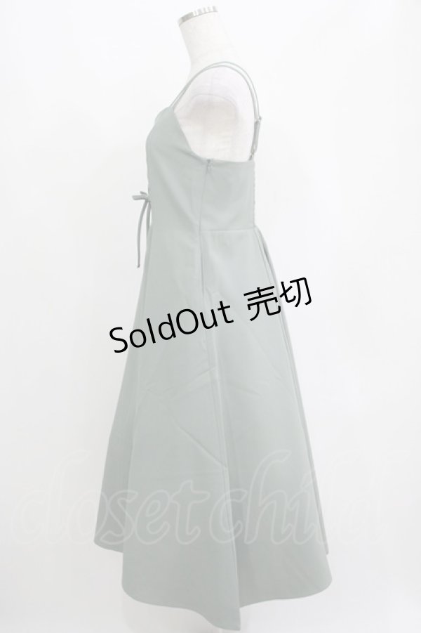 画像2: an another angelus / フロントレースアップキャミワンピース Free MINT H-25-04-13-1028-CA-OP-NS-ZH (2)