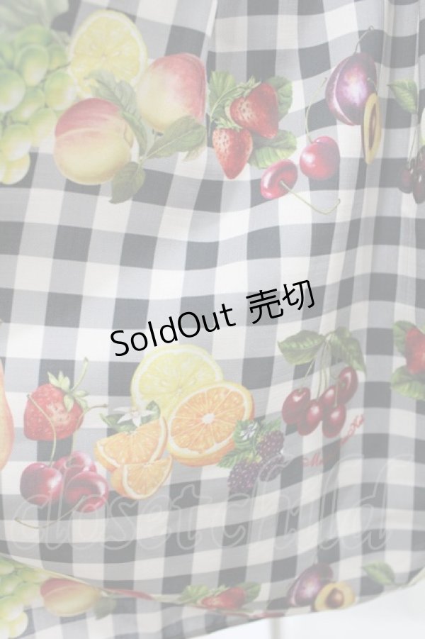 画像5: Melody BasKet / Fruits BasKetワンピース  ブラック H-25-04-13-006-LO-OP-KB-ZH (5)