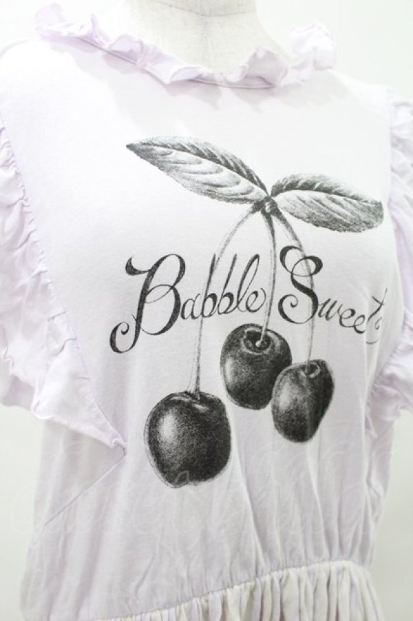 画像3: Candy Stripper / Babble Sweetカットソーワンピース  ラベンダー H-25-04-13-017-PU-OP-KB-ZH (3)