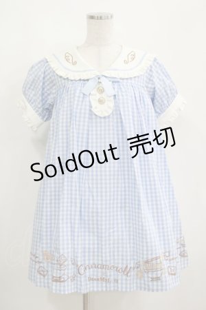 画像: DearMyLove / シナモロールコラボセーラーワンピース L サックス H-25-04-14-1031-EL-OP-NS-ZH