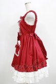 画像2: Angelic Pretty / Lovely BunnyジャンパースカートSET Free ワイン H-25-04-14-1001-AP-OP-NS-ZH (2)