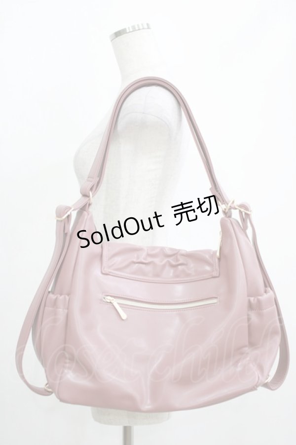 画像2: m petit by misako / AM*NIリボン3WAY バッグ  ピンク H-25-04-14-1067-LO-BG-NS-ZH (2)