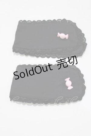 画像: metamorphose / candyカフス  ブラック/ピンク H-25-04-14-1073-ME-ZA-NS-ZH