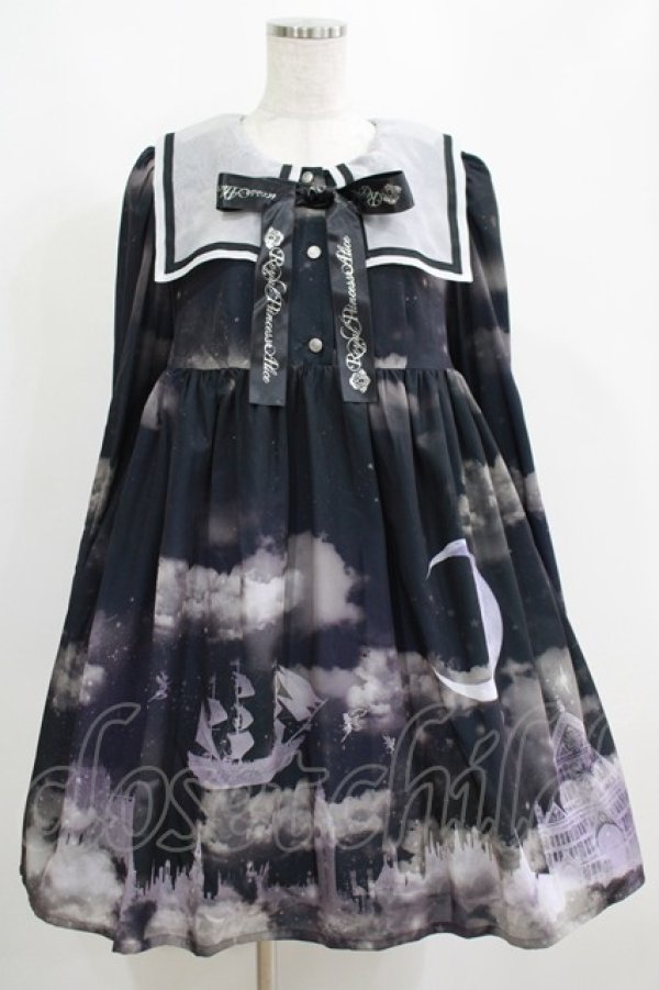 画像1: Royal Princess Alice / Fairy Night Never Landワンピース Free ブラック H-25-04-14-1007-LO-OP-NS-ZH (1)