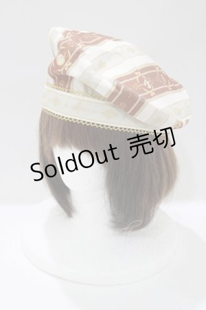 画像: Your Gift（海外ロリータブランド） / ベレー  アイボリー H-25-04-14-1081-GO-AC-NS-ZH