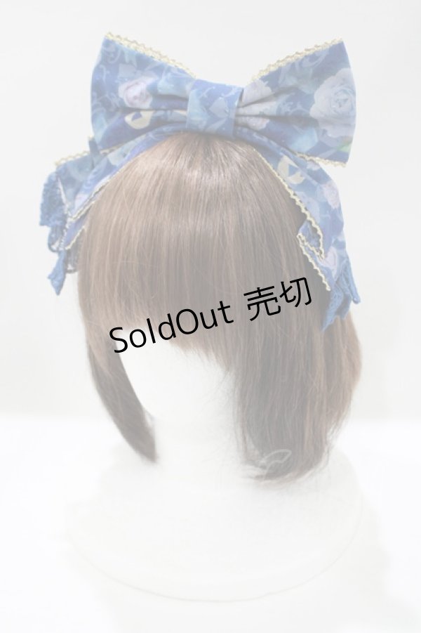 画像4: Angelic Pretty / Rose Museum SpecialジャンパースカートSET Free ブルー H-25-04-14-1008-AP-OP-NS-ZH (4)