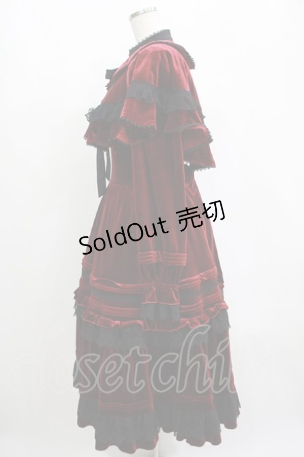 画像2: Hoshibako Works / Rozen Maiden x HoshibakoWorks 真紅ケープ付きワンピース Free ボルドー H-25-04-14-1013-LO-OP-NS-ZH (2)