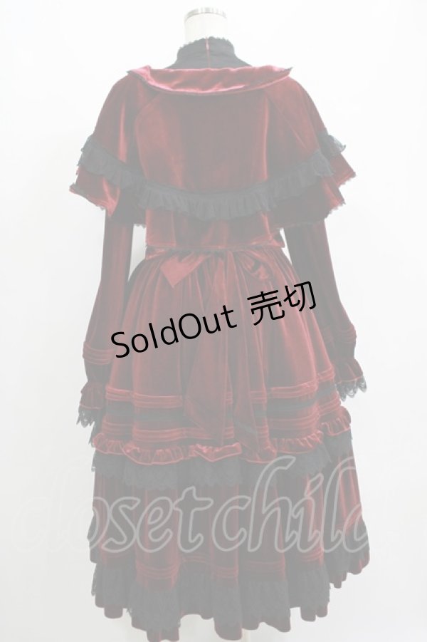 画像3: Hoshibako Works / Rozen Maiden x HoshibakoWorks 真紅ケープ付きワンピース Free ボルドー H-25-04-14-1013-LO-OP-NS-ZH (3)