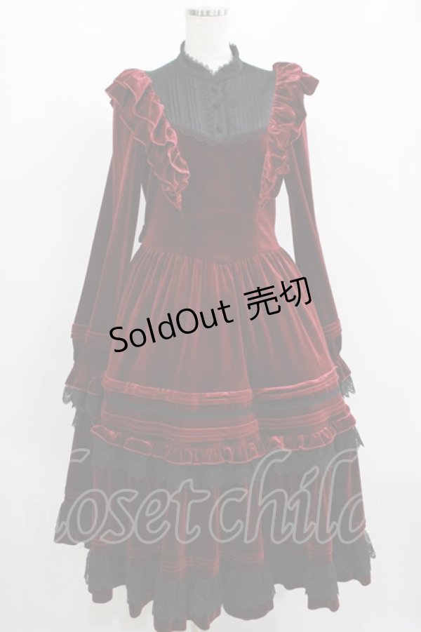 画像4: Hoshibako Works / Rozen Maiden x HoshibakoWorks 真紅ケープ付きワンピース Free ボルドー H-25-04-14-1013-LO-OP-NS-ZH (4)