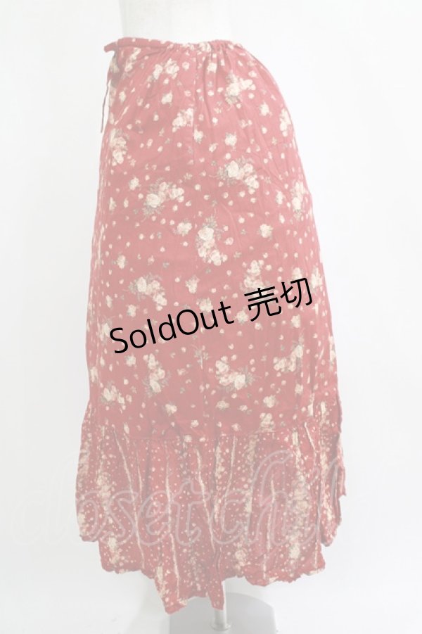画像2: PINK HOUSE / ロングスカート Free レッド H-25-04-14-1021-LO-SK-NS-ZH (2)