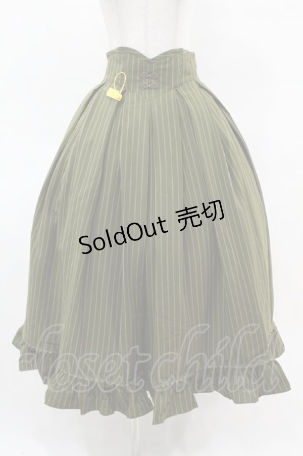 画像1: Forest Wardrobe（海外ロリータブランド） / 森林以北 コルセットスカート L オリーブグリーン H-25-04-14-024-0-SK-NS-ZH (1)