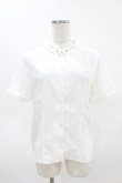 画像1: an another angelus / ピン付きスモールカラーシャツ Free OFF WHITE H-25-04-14-028-CA-BL-NS-ZH (1)