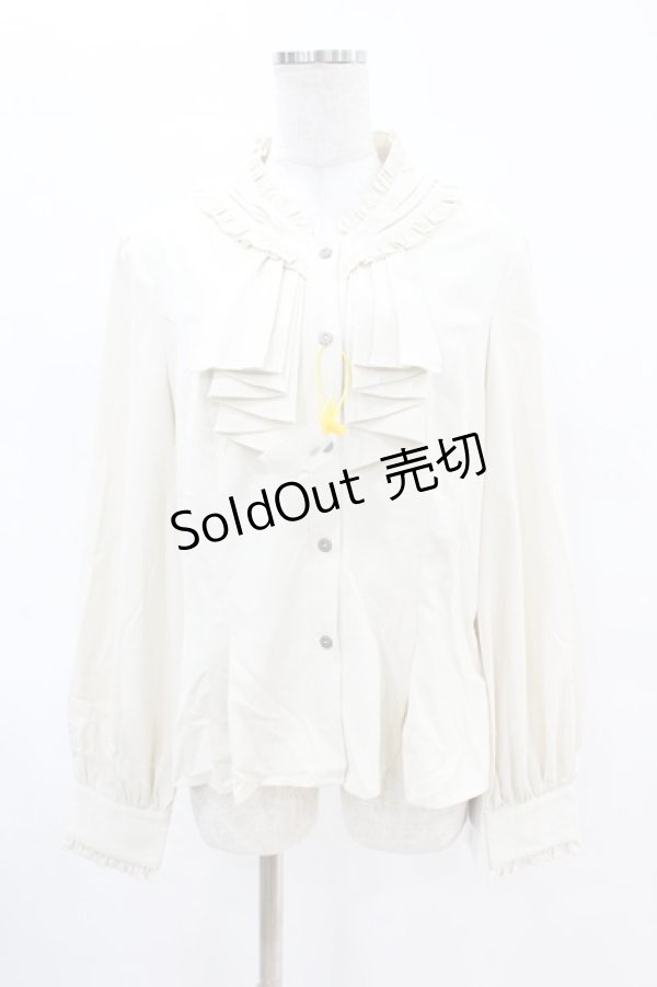 画像1: Forest Wardrobe（海外ロリータブランド） / 森林知秋 ブラウス L アイボリー H-25-04-14-038-0-BL-NS-ZH (1)