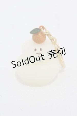 画像: Q-pot. / 鏡餅オバケちゃんバッグチャーム   H-25-04-15-005-QP-ZA-KB-ZH