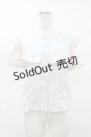 画像: MILK / ラビットパフブラウス  MIXカラー H-25-04-15-045-ML-BL-KB-ZH