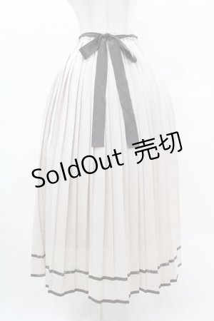 画像: an another angelus / 裾ライン変形プリーツスカート Free PINK BEIGE H-25-04-15-1035-CA-SK-NS-ZH