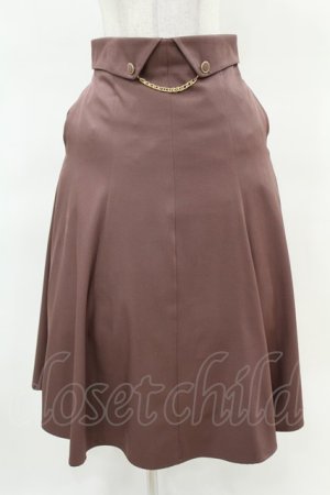 画像: an another angelus / コインチェーン使いナロースカート Free MAUVE H-25-04-15-1037-CA-SK-NS-ZH