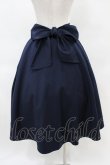 画像2: F&A / コルセットベルト2wayフレアースカート サイズ1 NAVY H-25-04-15-1041-LO-SK-NS-ZH (2)