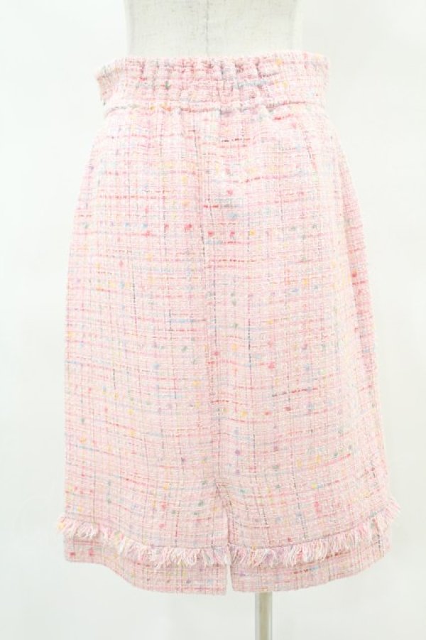 画像2: PINKHOUSE CHELSEA / ツイードタイトスカート FREE ピンク H-25-04-15-1044-0-SK-NS-ZH (2)
