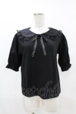 画像1: m petit by misako / NINA’Sコラボプルオーバー M ブラック H-25-04-15-1051-LO-TO-NS-ZH (1)