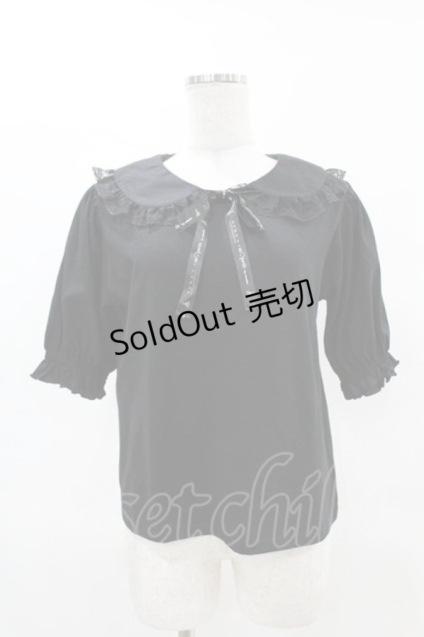 画像1: m petit by misako / NINA’Sコラボプルオーバー M ブラック H-25-04-15-1051-LO-TO-NS-ZH (1)