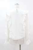 画像2: mellfy memory / Love classy Ribbonブラウス M WHITE H-25-04-15-1052-0-BL-NS-ZH (2)