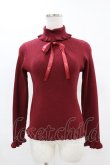 画像1: m petit by misako / サンリオキャラクターズコラボ ハローキティ ニットプルオーバー S ワイン H-25-04-15-1060-LO-TO-NS-ZH (1)