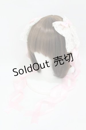画像: LOLITAその他 / ツインリボンクリップセット  サックス/ピンク H-25-04-15-1009-LO-AC-NS-ZH
