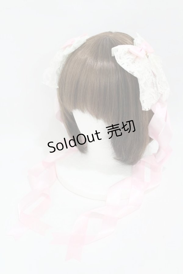 画像1: LOLITAその他 / ツインリボンクリップセット  サックス/ピンク H-25-04-15-1009-LO-AC-NS-ZH (1)