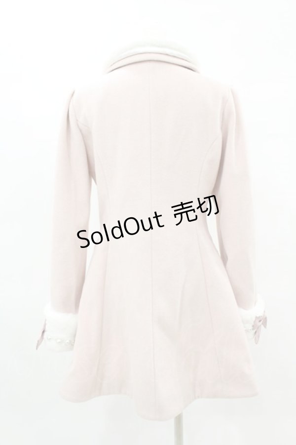 画像2: Ank Rouge / Re Twinkle ヨークフリルコート M ピンク H-25-04-15-1063-CA-CO-NS-ZT-C042 (2)